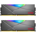 Оперативная память ADATA XPG DDR4 16GB (2x8GB) 3200MHz SPECTRIX D50 RGB Grey (AX4U32008G16A   108149 - фото 51683484