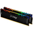 Оперативная память Kingston DDR4 16GB (2x8GB) 4000Mhz FURY Renegade Black RGB (KF440C19RBAK   108149 - фото 51683488