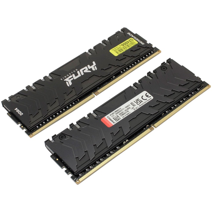 Оперативная память Kingston DDR4 16GB (2x8GB) 4000Mhz FURY Renegade Black RGB (KF440C19RBAK   108149 - фото 51683489