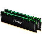 Оперативная память Kingston DDR4 16GB (2x8GB) 4000Mhz FURY Renegade Black RGB (KF440C19RBAK   108149 - фото 51683490