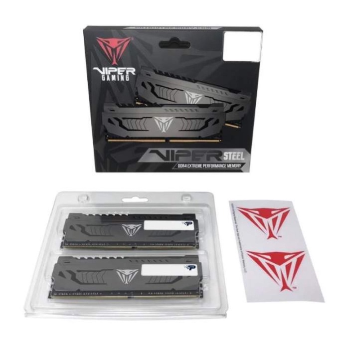 Оперативная память Patriot DDR4 16GB (2x8GB) 3600MHz Viper Steel (PVS416G360C8K) - фото 51687533