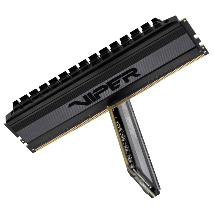 Оперативная память Patriot DDR4 32GB (2x16GB) 3200MHz Viper 4 (PVB432G320C6K) - фото 51683523