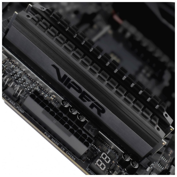 Оперативная память Patriot DDR4 32GB (2x16GB) 3200MHz Viper 4 (PVB432G320C6K) - фото 51683526