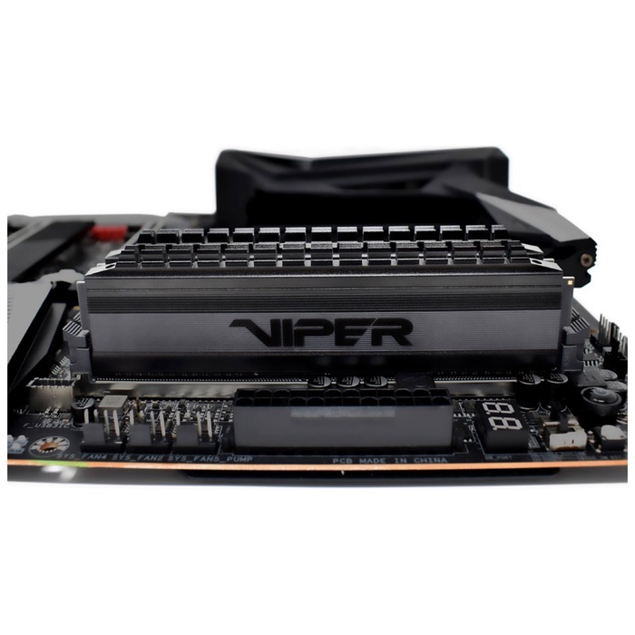 Оперативная память Patriot DDR4 64GB (2x32GB) 3600MHz Viper Blackout (PVB464G360C8K) - фото 51683531