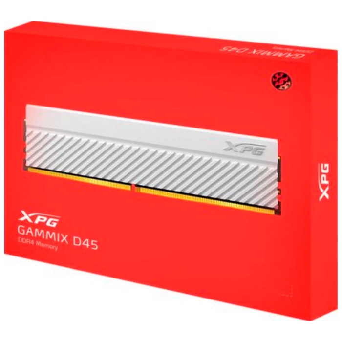 Оперативная память ADATA DDR4 16GB 3200MHz XPG Gammix D45 (AX4U320016G16A-CWHD45) - фото 51683549