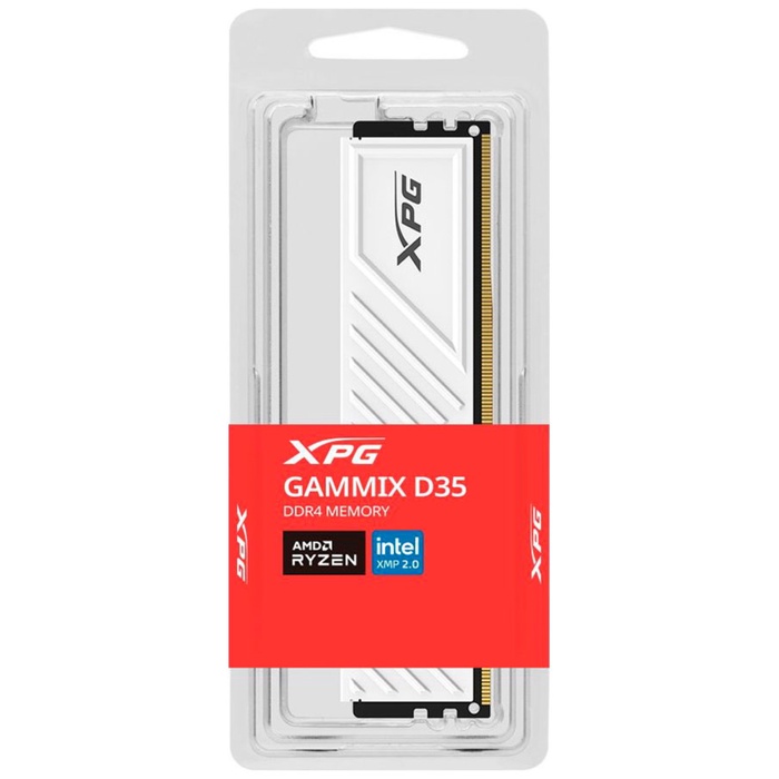 Оперативная память ADATA DDR4 16GB 3600MHz XPG Gammix D35 RGB White (AX4U360016G18I-SWHD35)   108150 - фото 51683568