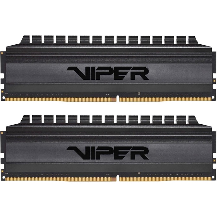 Оперативная память Patriot DDR4 16GB (2x8GB) 3600MHz Viper Steel (PVS416G360C7K) - фото 51683613