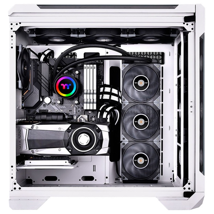 СЖО для процессора Thermaltake TOUGHLIQUID 360 ARGB Sync CL-W321-PL12BL-A - фото 51683738