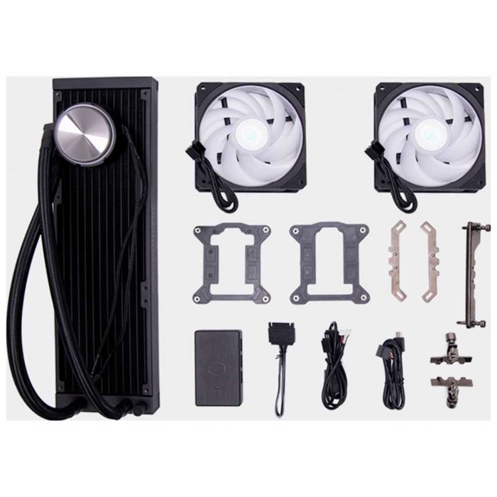 СЖО для процессора Cooler Master MasterLiquid PL360 Flux MLY-D36M-A23PZ-R1 - фото 51683746