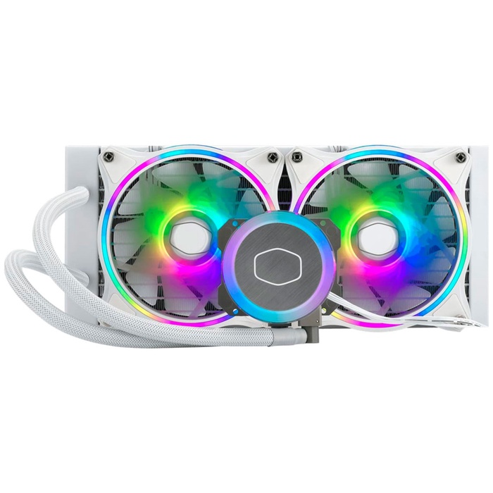 СЖО для процессора Cooler Master MasterLiquid ML240 Illusion White MLX-D24M-A18PW-R1 - фото 51683846