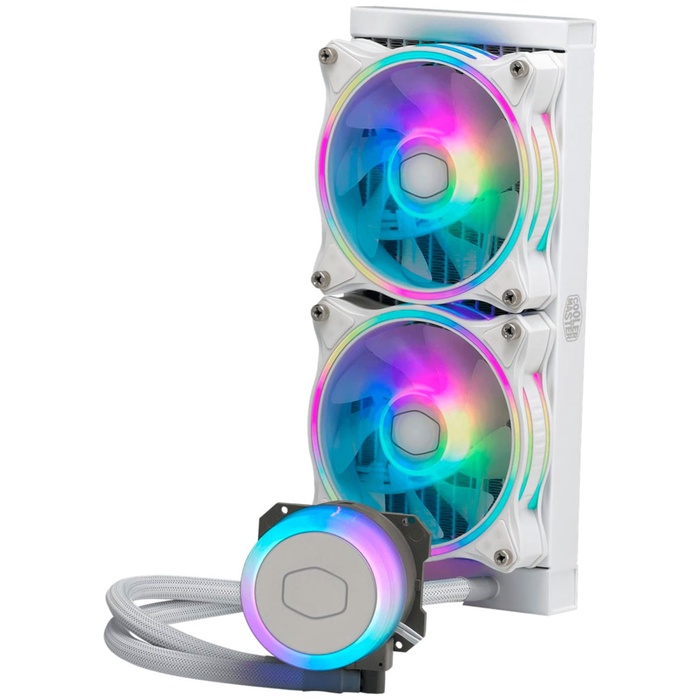 СЖО для процессора Cooler Master MasterLiquid ML240 Illusion White MLX-D24M-A18PW-R1 - фото 51683847