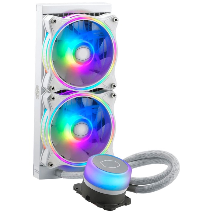 СЖО для процессора Cooler Master MasterLiquid ML240 Illusion White MLX-D24M-A18PW-R1 - фото 51683848