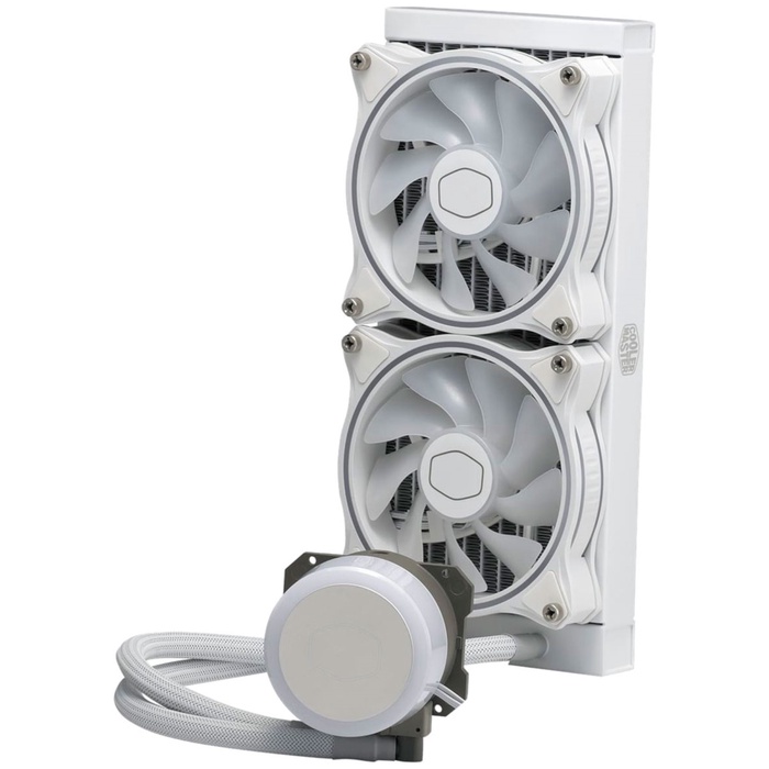 СЖО для процессора Cooler Master MasterLiquid ML240 Illusion White MLX-D24M-A18PW-R1 - фото 51683850