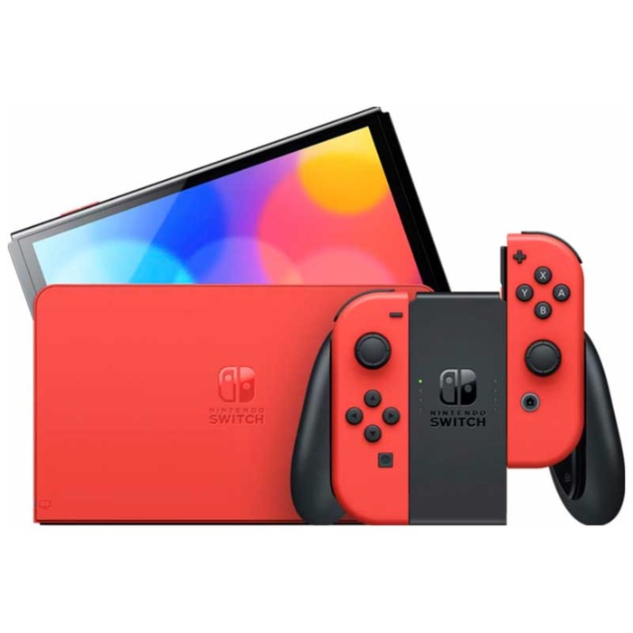 Портативная игровая консоль Nintendo Switch OLED Mario Red Edition HEG-S-RAAAA - фото 51683984