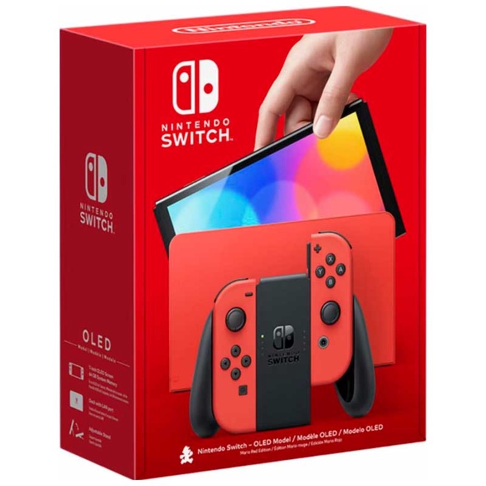 Портативная игровая консоль Nintendo Switch OLED Mario Red Edition HEG-S-RAAAA - фото 51683989