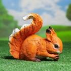 Садовая фигура "Белка грызет желудь" 19х9х16см - Фото 5