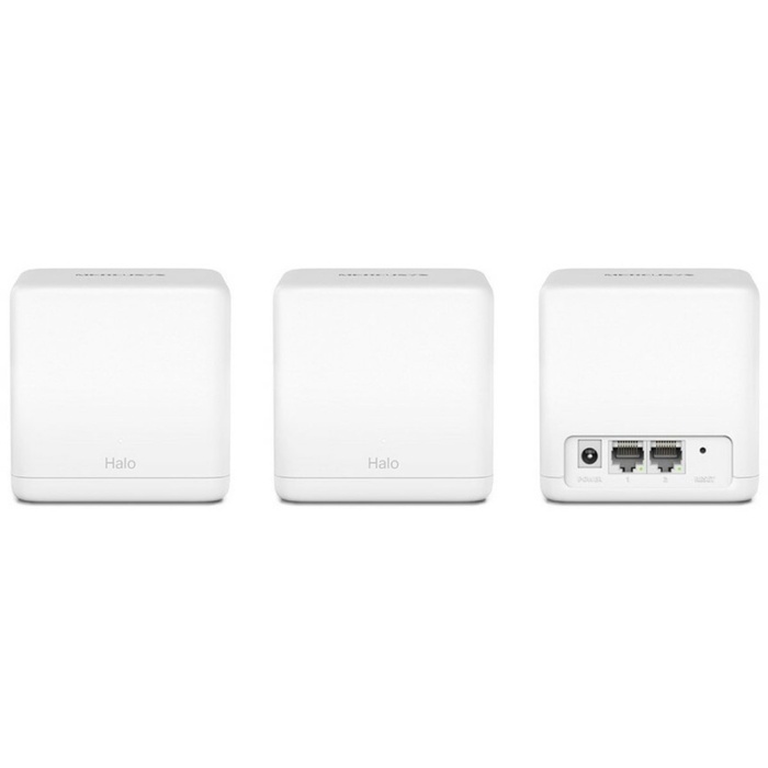 Бесшовный Mesh роутер MERCUSYS Halo H30G(3-pack) AC1300 белый - фото 51684314