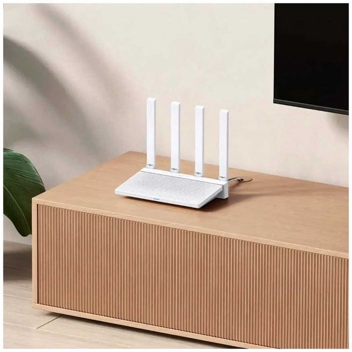 Wi-Fi маршрутизатор Xiaomi Router AX3000T RU (DVB4441GL) белый - фото 51684332