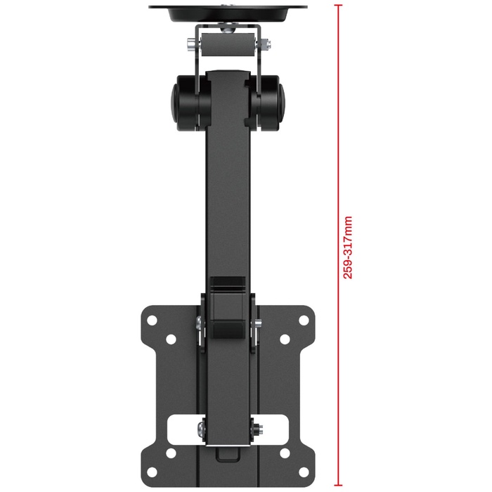 Кронштейн UNITEKI LCD3110CB потолочный, подполочный для телевизора или монитора, диагональ   1081521 - фото 51684401