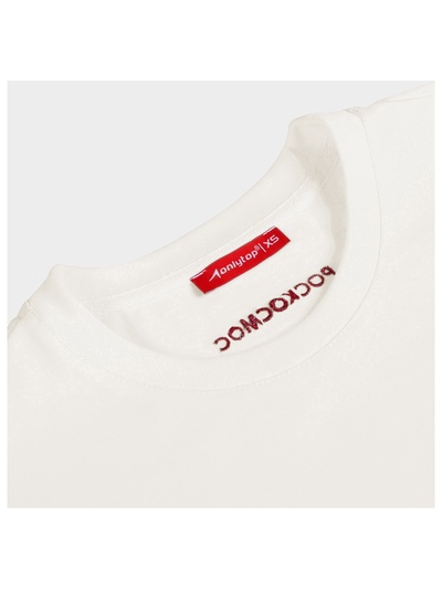 Футболка РОСКОСМОС х ONLYTOP, р. S, белая