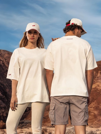 Футболка РОСКОСМОС х ONLYTOP, р. L, белая