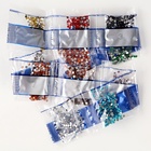 Алмазная мозаика на новый год с частичным заполнением для детей «Лисенок», 10×15 см, набор для творчества - Фото 5