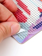 Алмазная мозаика на новый год с частичным заполнением для детей «Дед Мороз», 10×15 см, набор для творчества - Фото 5