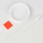 Алмазная мозаика с частичным заполнением на подставке для детей «Котёнок с букетом», 10×15 см, набор для творчества - Фото 6