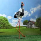 Садовая фигура из полистоуна «Журавль», 57×30×14 см - Фото 3