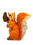Садовая фигура из полистоуна «Белка с шишкой», 28×12×27 см - Фото 8