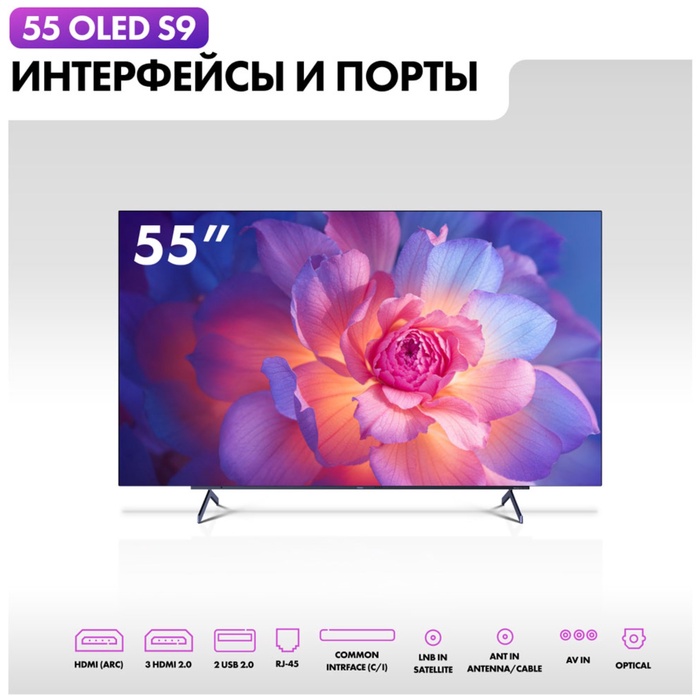 OLED телевизор Haier 55 OLED S9 - фото 51681645