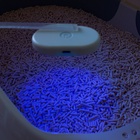 Туалет закрытый с УФ-лампой для уничтожения запаха 39×56×40 см, серый - Фото 17