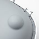 Туалет закрытый с УФ-лампой для уничтожения запаха 39×56×40 см, серый - Фото 10