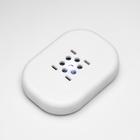 Туалет закрытый с УФ-лампой для уничтожения запаха 39×56×40 см, синий - Фото 17