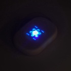 Туалет закрытый с УФ-лампой для уничтожения запаха 39×56×40 см, синий - Фото 19