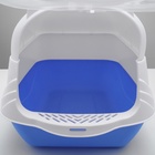 Туалет-домик 35×50×35 см, голубой - Фото 10