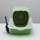 Туалет закрытый 2-в-1 со съёмным верхом 34×50×33 см, зелёный - Фото 3