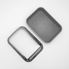 Туалет с прозрачными бортами с совком и фильтром, 40×28×16 см, серый - Фото 9