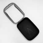 Туалет с прозрачными бортами и совком+фильтр, 50×34×18 см, чёрный - Фото 9