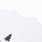 Пижама новогодняя женская (футболка, шорты) KAFTAN «Елки», размер 40-42 10610243