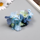 Бутон на ножке для декорирования "Фиалка голубая" d=5 см, h=10 см (комплект 6 шт) - фото 26246258