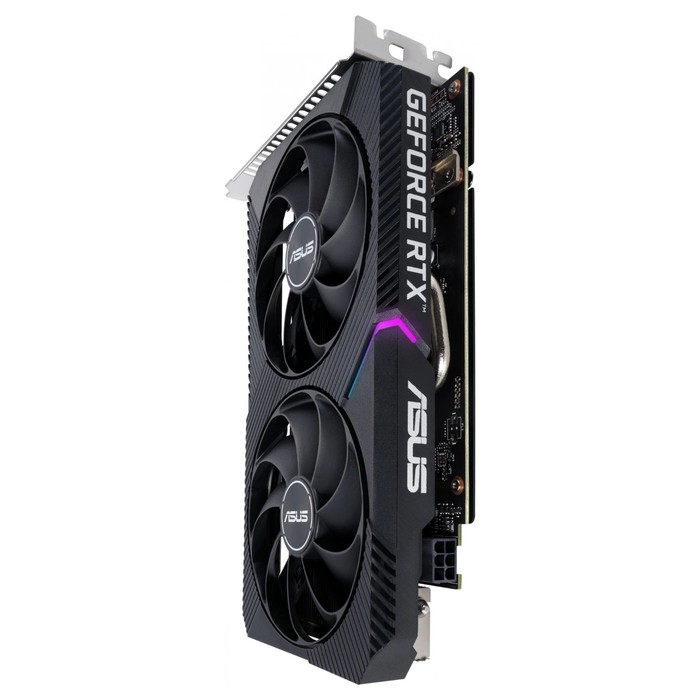 Видеокарта ASUS NVIDIA GeForce RTX 3050, 8Гб, 128bit, GDDR6, DVI, HDMI, DisplayPort