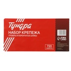 Набор гроверы и корончатые шайбы ТУНДРА krep, 720 предметов 10165922