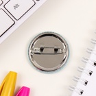 Значок новогодний закатной d=35 мм «Носок» 6.5×6.5 см - Фото 5