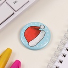 Значок закатной d=35 мм «Новогодний колпак» 6.5×6.5 см - Фото 4