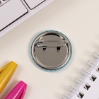 Значок закатной d=35 мм «Новогодний колпак» 6.5×6.5 см - Фото 5