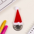 Значок новогодний закатной с колпаком d=35 мм «Пингвин» 6.5×11 см - Фото 5