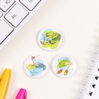 Набор значков на одежду, рюкзак, сумку «Танк», 3 шт., d=25 мм, закатные, 7×7 см - Фото 3