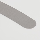 Пилка лазерная для ногтей, двусторонняя, 17 см, цвет серебристый - Фото 4