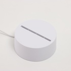 Основание для 3Д светильника 6LED 4000К провод 80 см - Фото 3